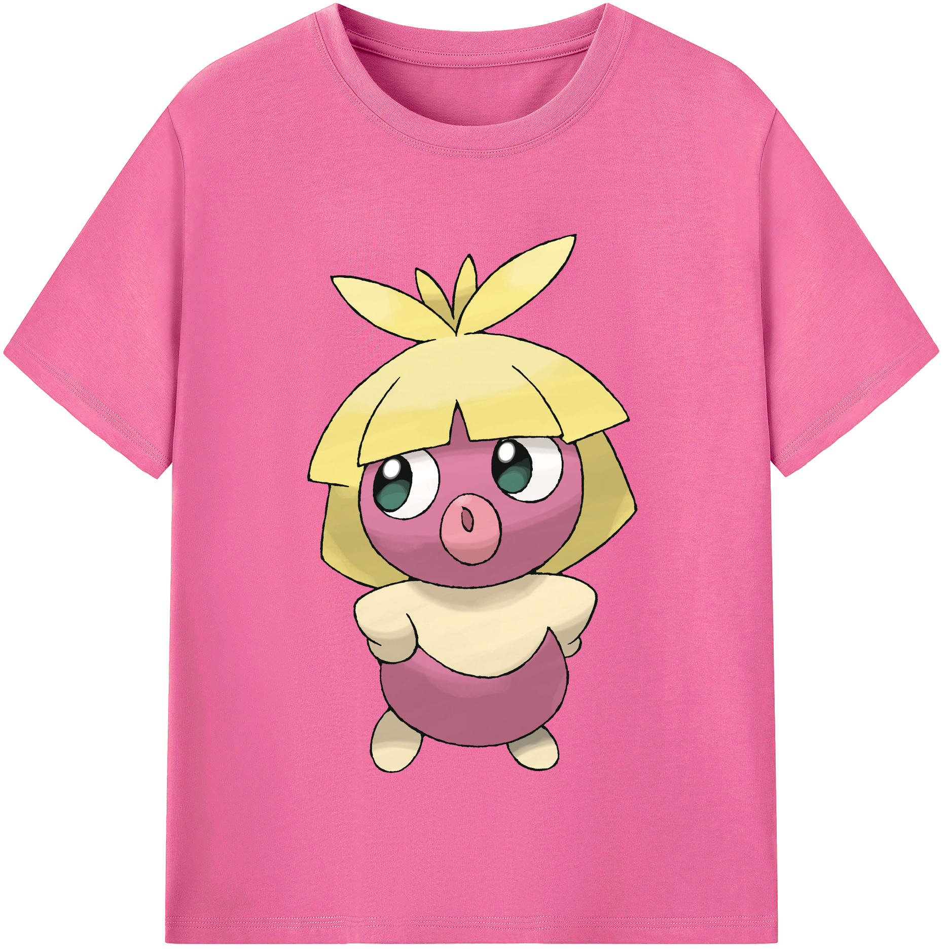 （画像用） ポケットモンスター Pokémon レディースカジュアルプリントTシャツ（綿100％）